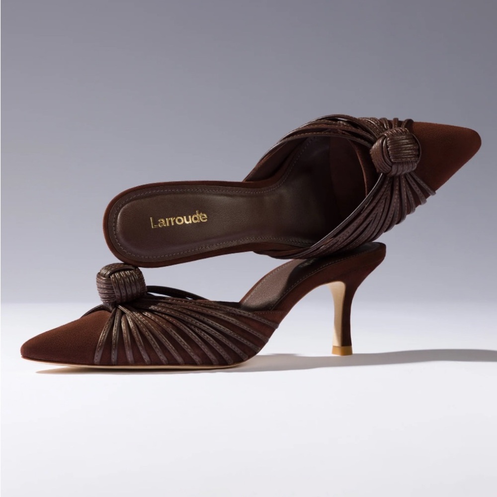 Larroude Brown Women's Heels